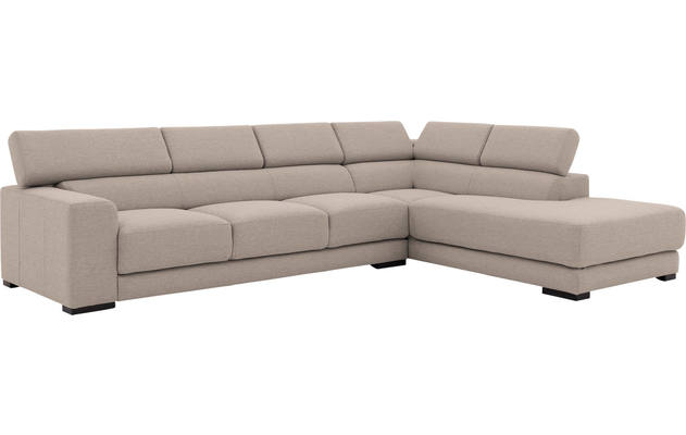 Goossens hoeksalon nora beige stof - 8190040-209-03-gespiegeld