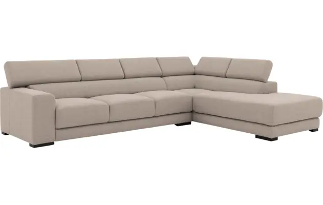 Goossens hoeksalon nora beige stof - 8190040-209-03-gespiegeld