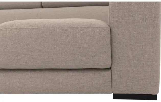 Goossens hoeksalon nora beige stof - 8190040-209-08
