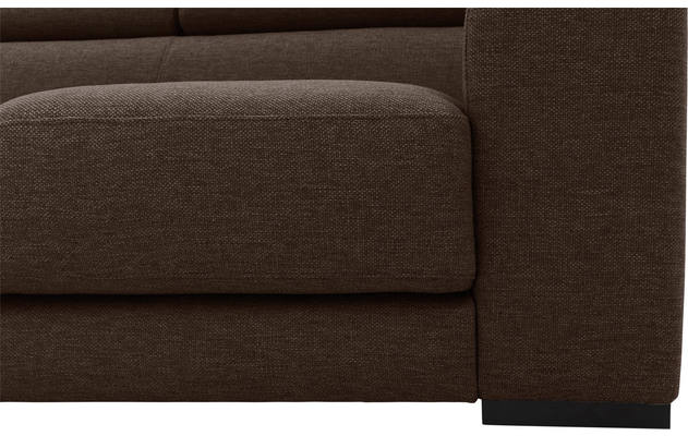 Goossens hoeksalon nora bruin stof - 8190040-211-08