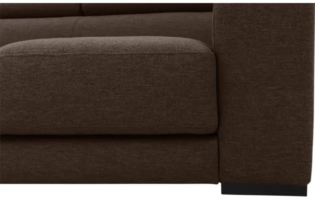 Goossens hoeksalon nora bruin stof - 8190040-211-08