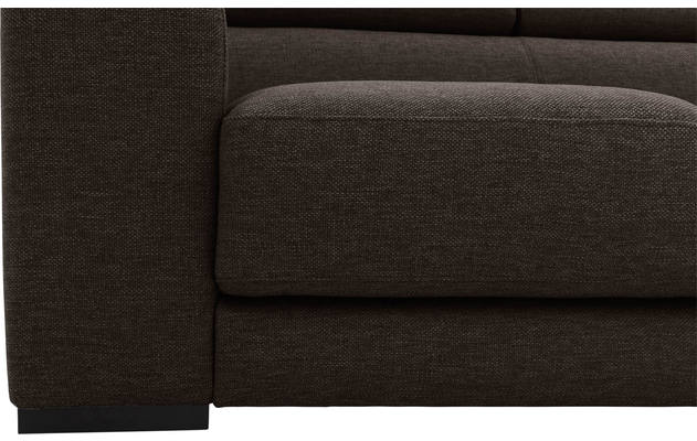 Goossens hoeksalon nora bruin stof - 8190040-213-08-gespiegeld