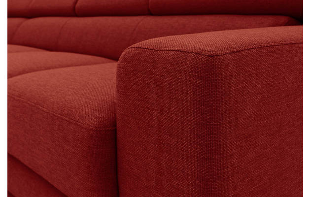 Goossens hoeksalon nora rood stof - 8190040-216-09