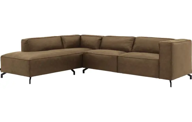 Goossens hoeksalon calvin groen micro leer - 8190066-626-02