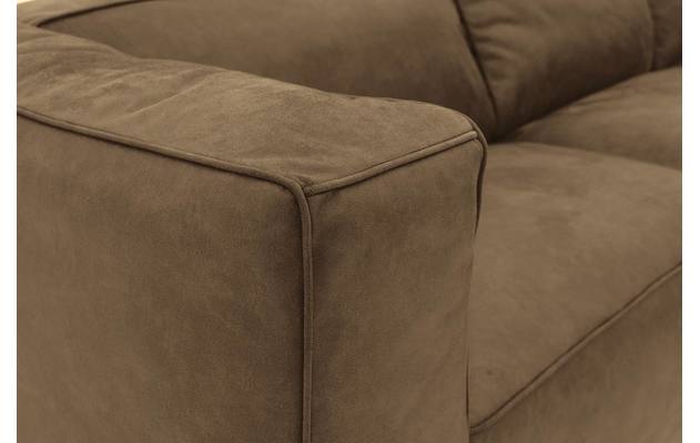 Goossens hoeksalon calvin groen micro leer - 8190066-626-06-gespiegeld