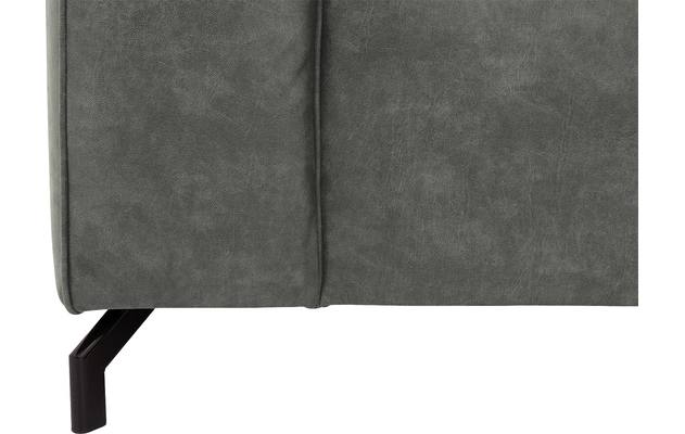 Goossens hoeksalon calvin grijs micro leer - 8190066-636-09-gespiegeld