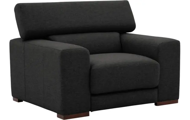 Goossens fauteuil nora grijs stof - 8190118-205-03
