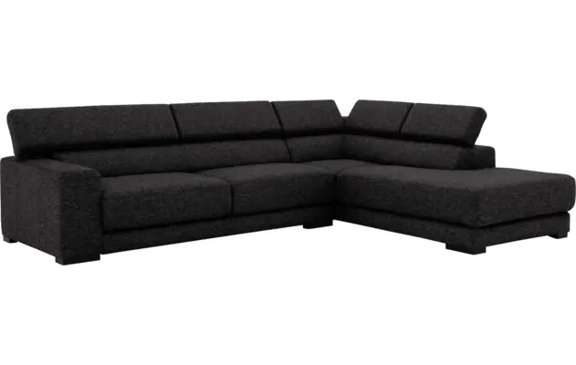 Goossens hoeksalon nora grijs stof - 8190123-204-03