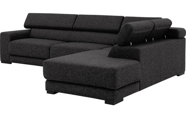 Goossens hoeksalon nora grijs stof - 8190123-204-08
