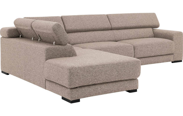 Goossens hoeksalon nora beige stof - 8190123-209-08-gespiegeld