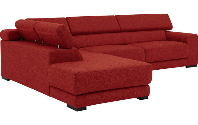 Goossens hoeksalon nora rood stof - 8190123-216-08-gespiegeld