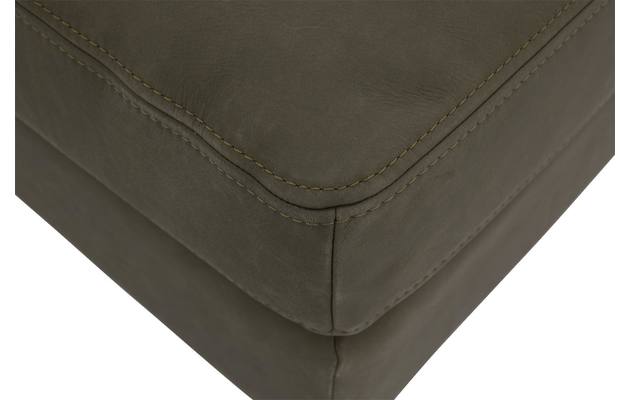 Goossens voetenbank jovani groen leer - 8190142-03