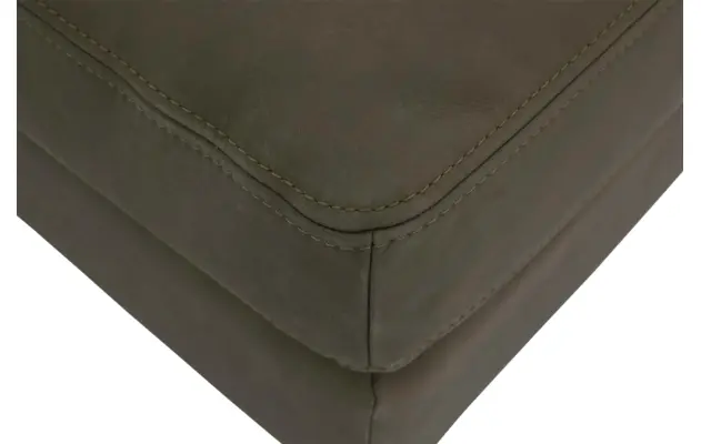 Goossens voetenbank jovani groen leer - 8190142-03