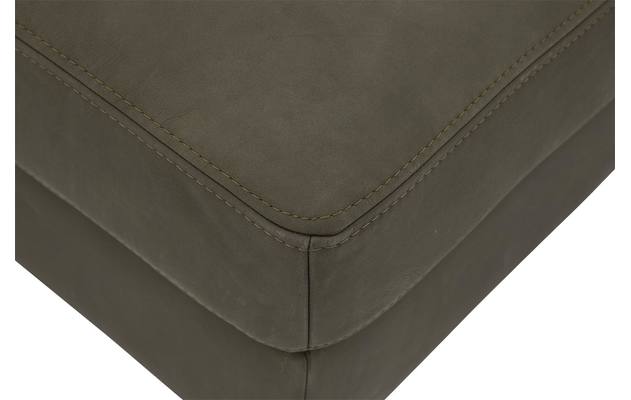 Goossens voetenbank jovani groen leer - 8190143-03