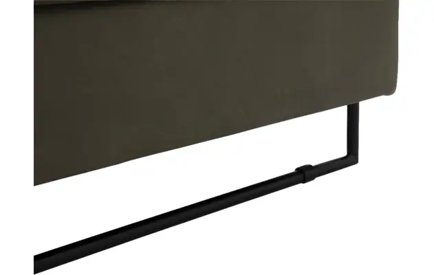 Goossens voetenbank jovani groen leer - 8190143-04