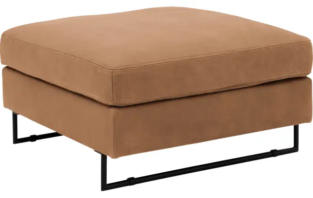 Goossens voetenbank jovani bruin leer - 8190143-419-02