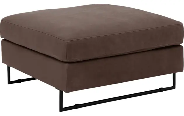 Goossens voetenbank jovani bruin leer - 8190143-420-02