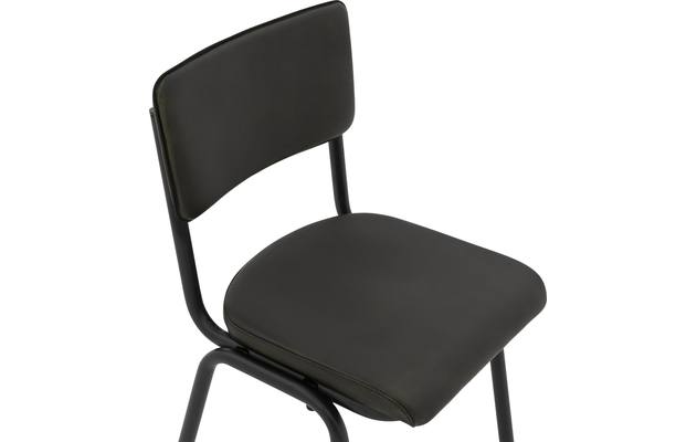 Goossens eetkamerstoel chaplin groen leer - 8190172-05