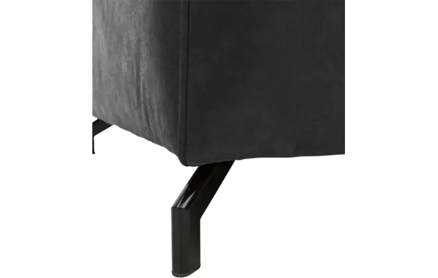 Goossens zitbank calvin grijs micro leer - 8190315-634-03