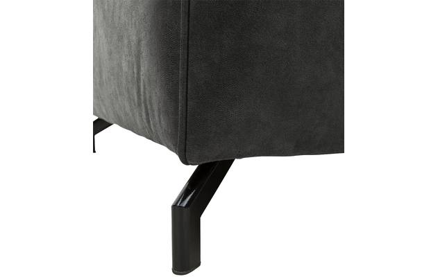 Goossens zitbank calvin grijs micro leer - 8190316-635-03