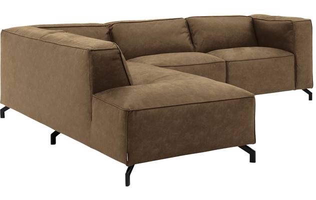 Goossens hoeksalon calvin groen micro leer - 8190317-626-03
