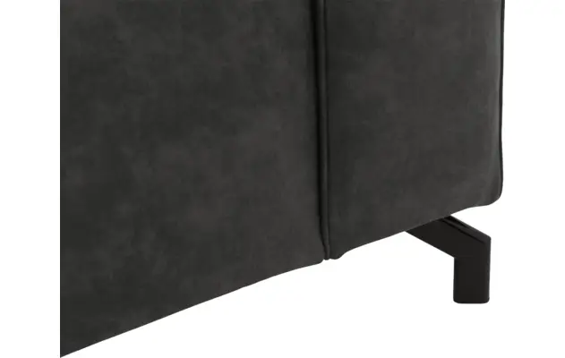 Goossens loungebank calvin grijs micro leer - 8190319-635-07-gespiegeld