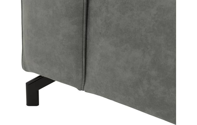 Goossens loungebank calvin grijs micro leer - 8190319-636-07