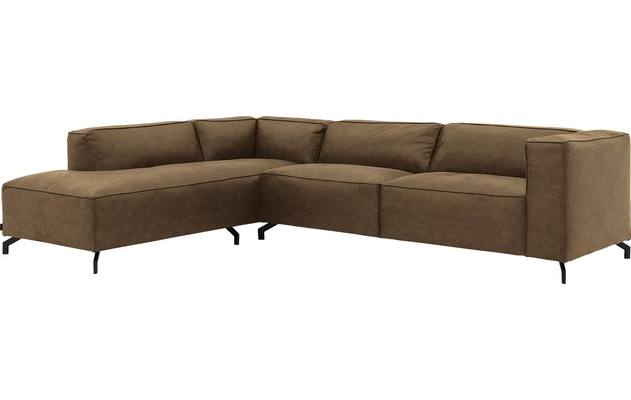 Goossens hoeksalon calvin groen micro leer - 8190321-626-02