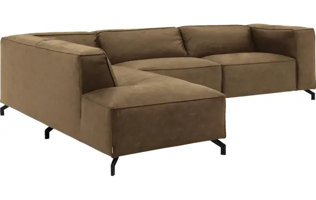 Goossens hoeksalon calvin groen micro leer - 8190321-626-03