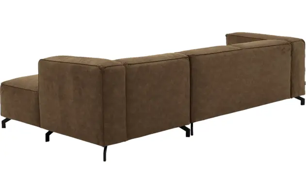 Goossens loungebank calvin groen micro leer - 8190322-626-04