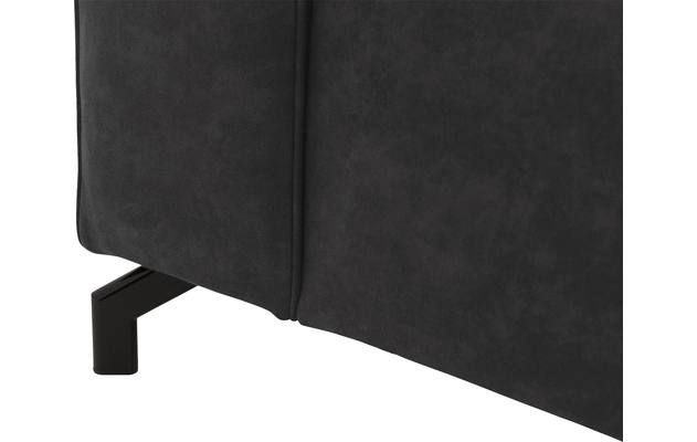 Goossens loungebank calvin grijs micro leer - 8190322-634-07