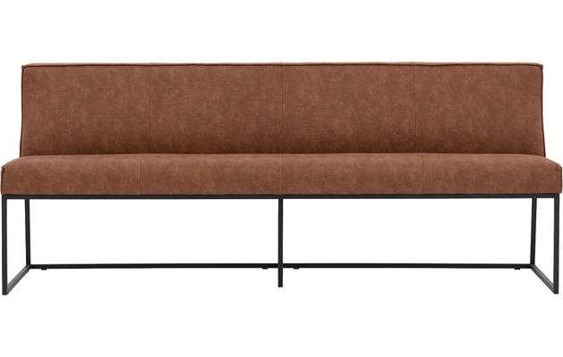 Goossens excellent eetbank tom bruin micro leer - 8190385-01