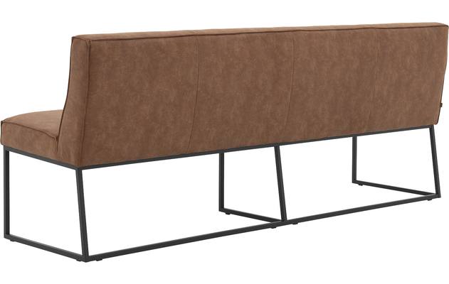 Goossens excellent eetbank tom bruin micro leer - 8190385-06