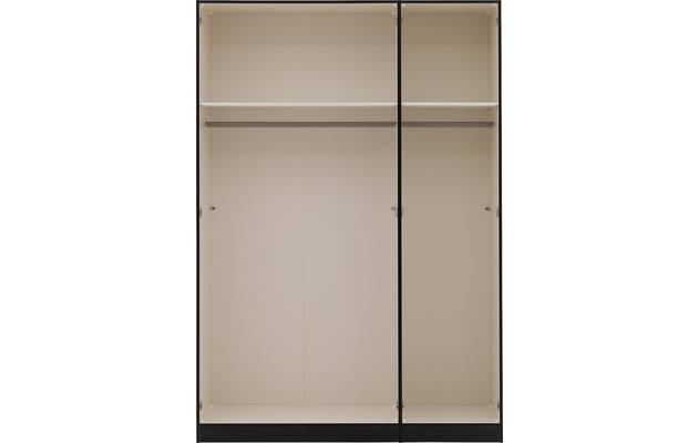 Goossens kledingkast easy storage ddk zwart hoogwaardig meubelplaat - 8190398-03