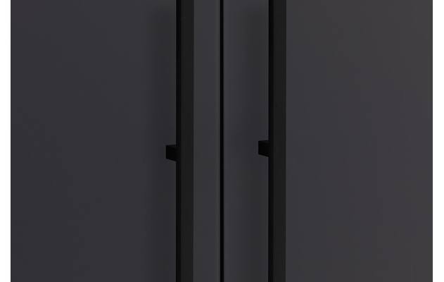 Goossens kledingkast easy storage ddk zwart hoogwaardig meubelplaat - 8190422-12