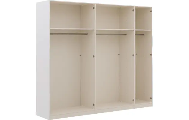 Goossens kledingkast easy storage ddk wit hoogwaardig meubelplaat - 8190438-09