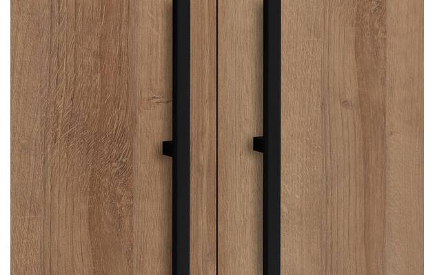 Goossens kledingkast easy storage ddk zwart hoogwaardig meubelplaat - 8190442-14