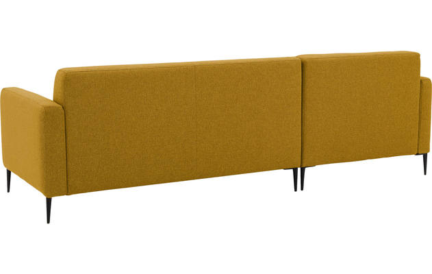 Goossens loungebank key west geel stof - 8190589-372-04