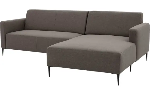 Goossens loungebank key west bruin stof - 8190590-370-02-gespiegeld