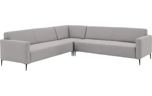 Goossens hoeksalon key west grijs stof - 8190591-361-02
