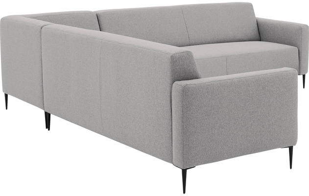Goossens hoeksalon key west grijs stof - 8190591-361-03