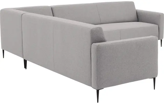 Goossens hoeksalon key west grijs stof - 8190591-361-03