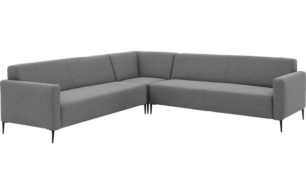 Goossens hoeksalon key west grijs stof - 8190591-367-02