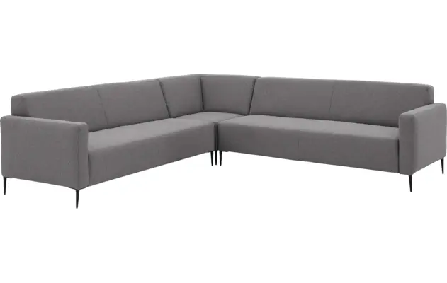 Goossens hoeksalon key west grijs stof - 8190591-367-02
