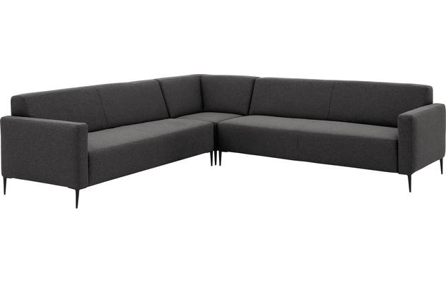 Goossens hoeksalon key west grijs stof - 8190591-368-02