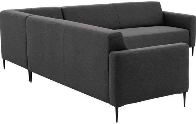 Goossens hoeksalon key west grijs stof - 8190591-368-03