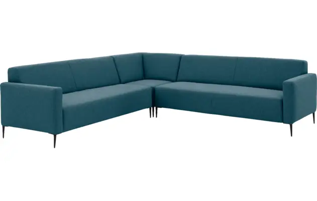 Goossens hoeksalon key west blauw stof - 8190591-56-02