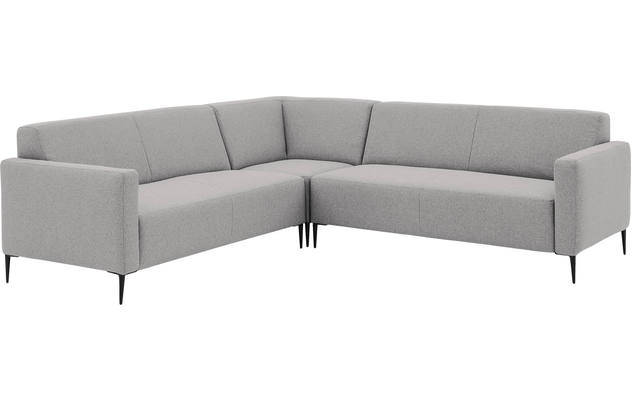 Goossens hoeksalon key west grijs stof - 8190592-361-02