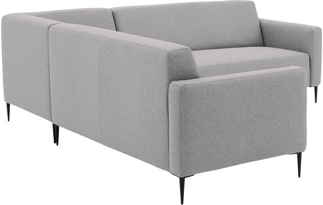 Goossens hoeksalon key west grijs stof - 8190592-361-03