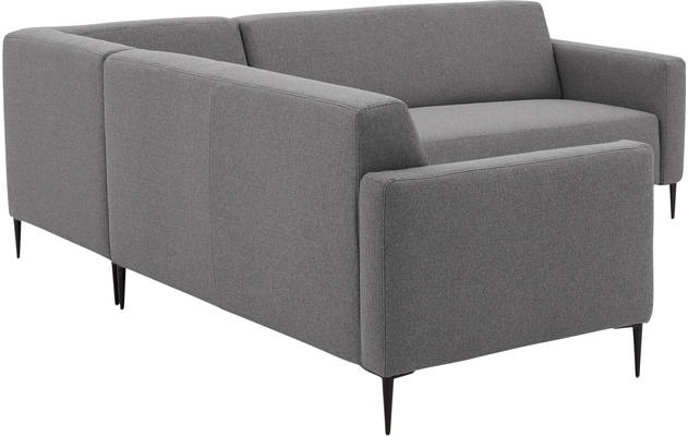 Goossens hoeksalon key west grijs stof - 8190592-367-03